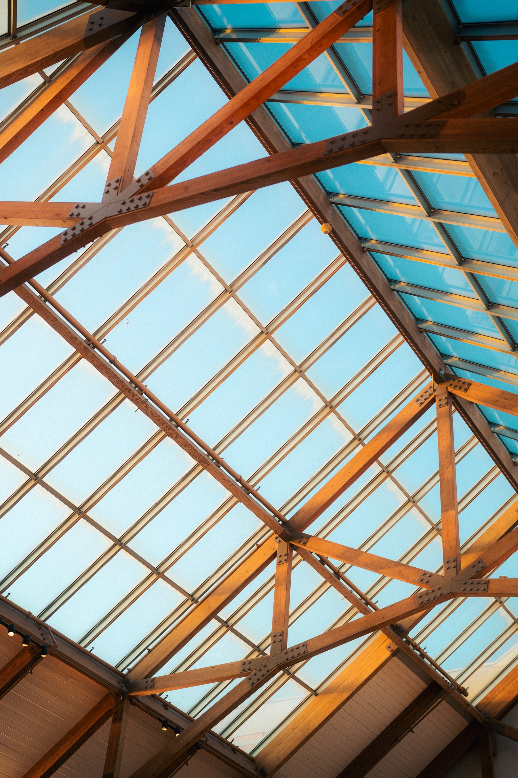 Architectural lines, one of Dennis's shots